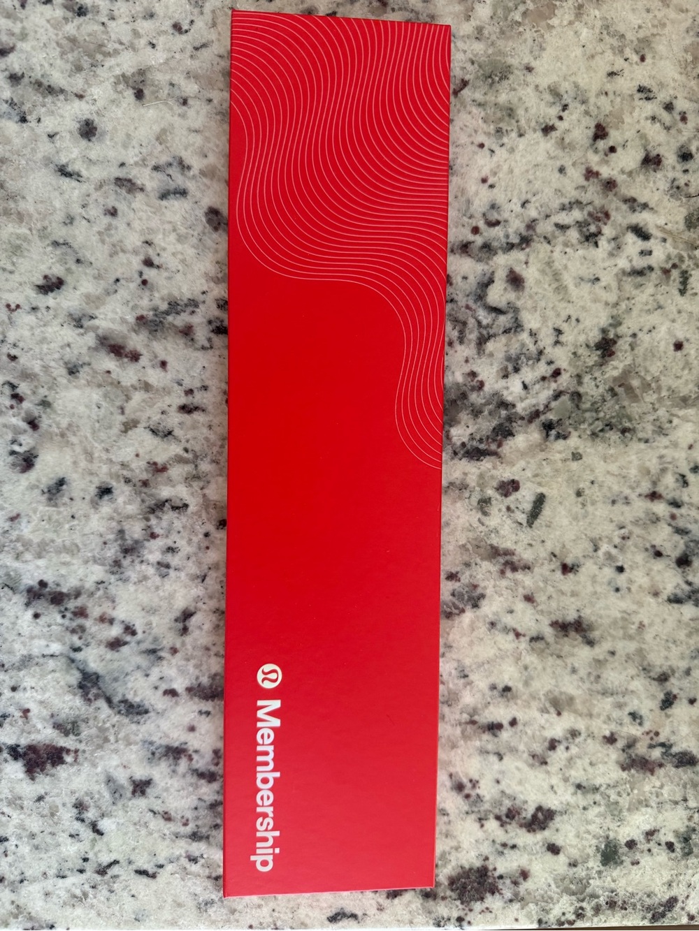Lululemon Branded Red Key Fob Strap (Pinnacle Member Exclusive) - Picture 3 of 3